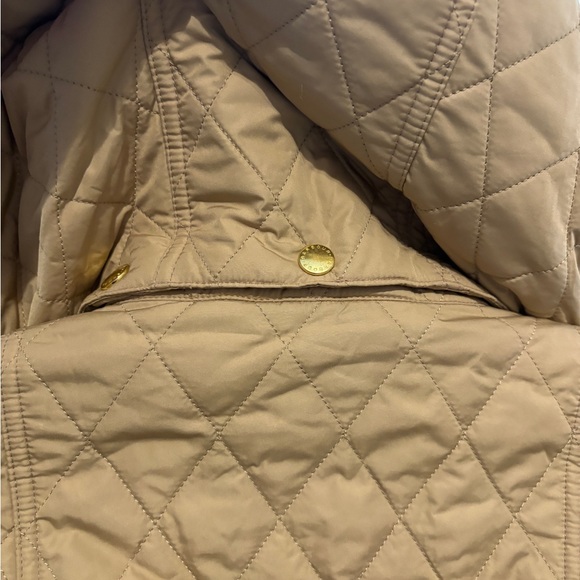 Barbour Quilted Plaid Lined Jacket size 6 - Picture 3 of 4